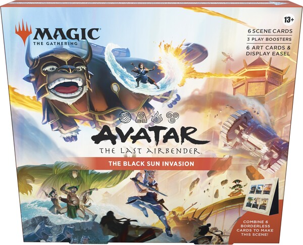 Wizards of the Coast MTG Avatar the last airbender - scene box - The Black Sun Invasion 195166290683