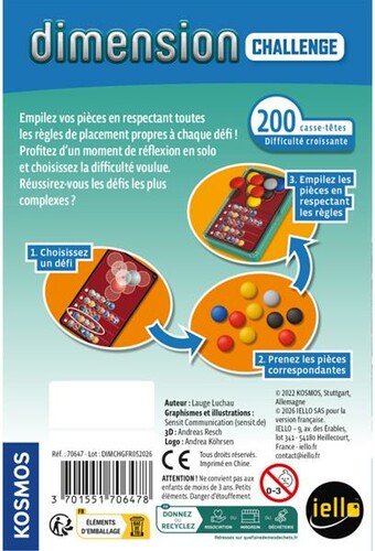 iello Challenge (fr) Dimension 3701551706478