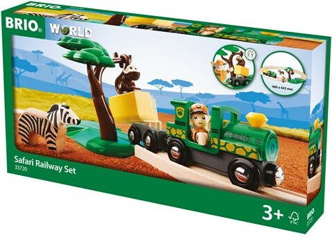 Brio Train Brio Train en bois Circuit Safari 33720 7312350337204