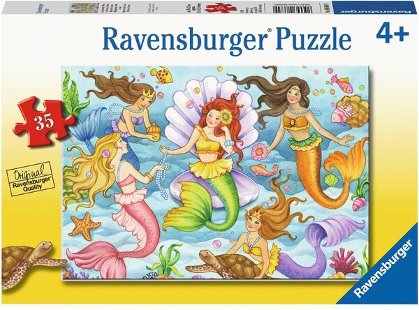 Ravensburger Casse-tête 35 Les reines de l'océan, sirènes 4005556086849