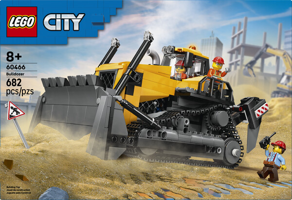 LEGO LEGO 60466 Le bulldozer jaune 673419403696