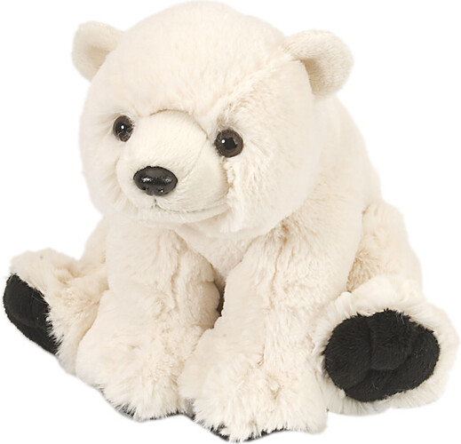 Wild Republic Ours polaire bébé peluche 8" 092389108453