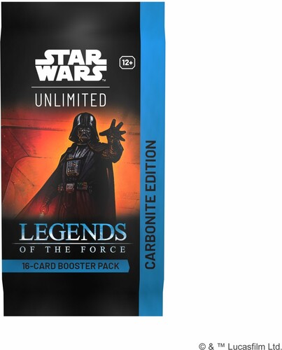 Fantasy Flight Games Star Wars Unlimited - Legends of the Force - Carbonite Edition Booster (unite) (en) 841333129965