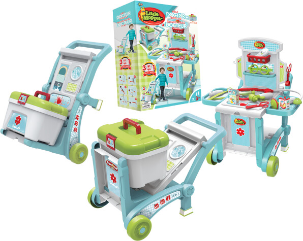 Little Moppet Little Moppet Chariot médical 3-en-1 086453055422