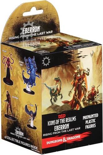 NECA/WizKids LLC Dnd Painted Minis icons 14: eberron rising from last war (booster) 634482740774