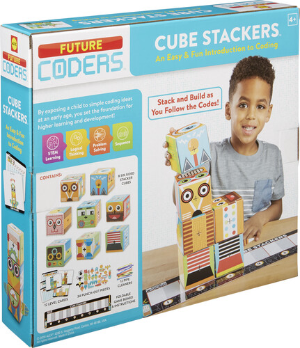 Alex Toys Future Coders cubes à empiler, logique (Cube Stackers) (en) 731346880116