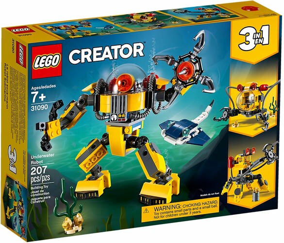 LEGO LEGO 31090 Creator Le robot sous-marin 673419302111