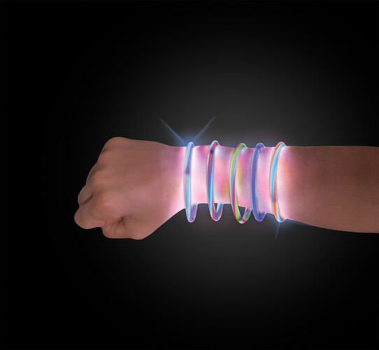 Toysmith Bracelets phosphorescents, ensemble de 5 085761219885