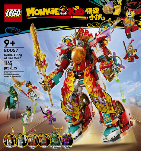 LEGO LEGO 80057 Nezha's Ring of Fire Mech 673419389952