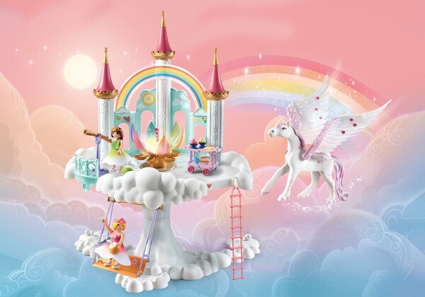 Playmobil Playmobil 71359 Château arc-en-ciel dans les nuages 4008789713599