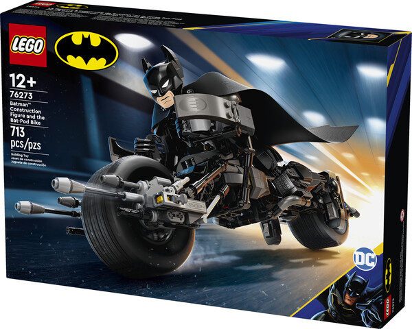 LEGO LEGO 76273 La figurine à construire de Batman™ et la moto Bat-Pod 673419390828