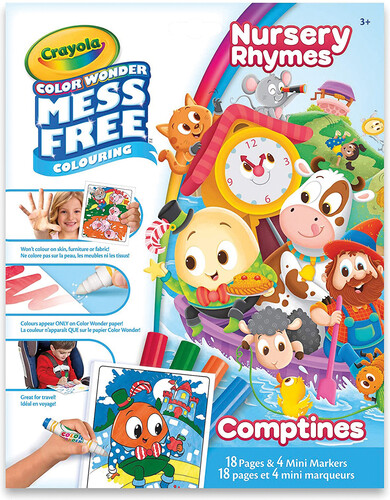 Crayola Color Wonder Mini marqueurs - Comptines 063652249807