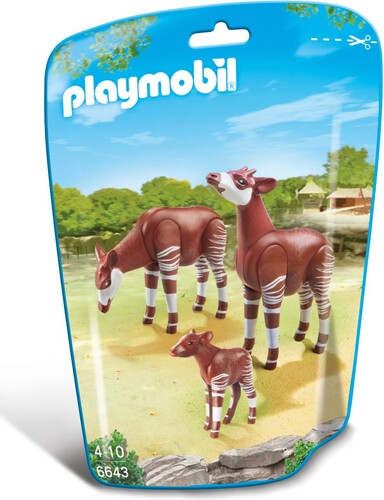 Playmobil Playmobil 6643 Famille d'okapis en sac (juil 2016) 4008789066435