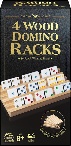 Support en bois pour domino 4 pièces 778988391808