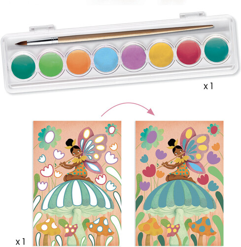 Djeco Coffret multi-activités - Fairy box 3070900093324