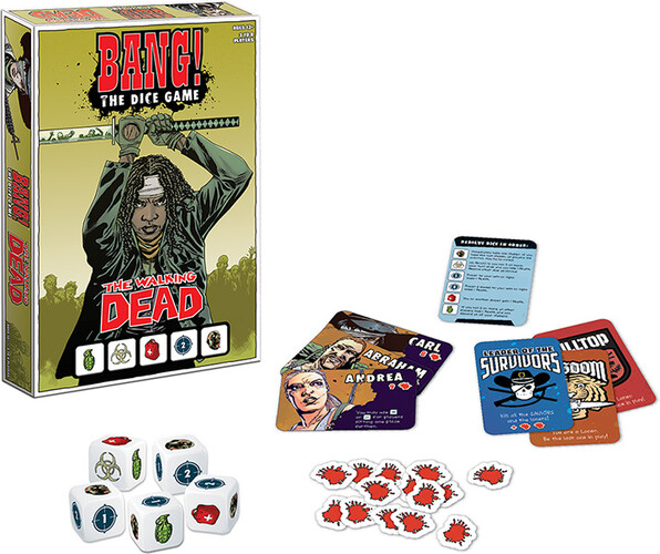 USAopoly Bang! The Dice Game The Walking Dead (en) base 700304046949