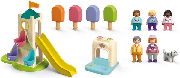 Playmobil Playmobil 71703 JUNIOR Aire de jeux avec toboggan géant 4008789717030