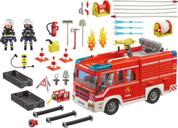 Playmobil Playmobil 9464 Fourgon d'intervention des pompiers 4008789094643