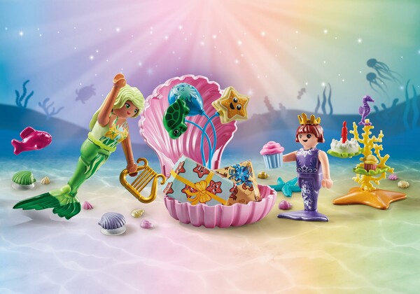 Playmobil Playmobil 71446 Sirènes et décorations de fête 4008789714466