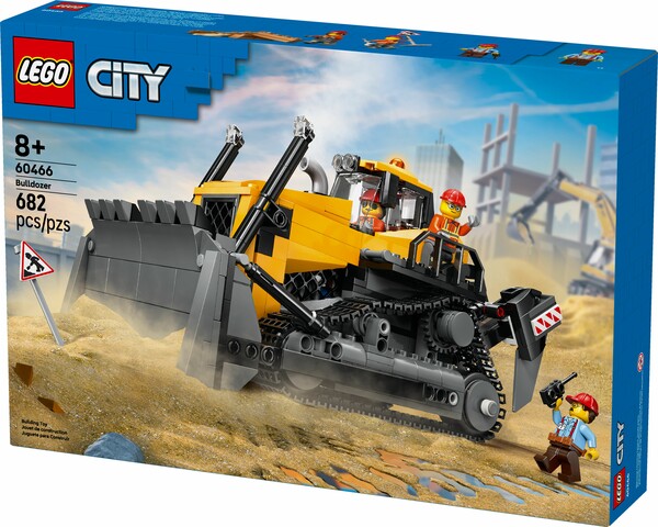 LEGO LEGO 60466 Le bulldozer jaune 673419403696