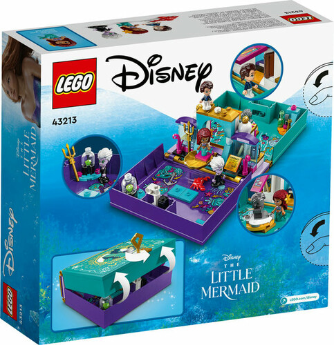 LEGO LEGO 43213 Le livre d’histoire : La petite sirène 673419378437
