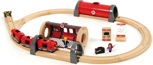Brio Train Brio Train en bois Circuit métro 33513 7312350335132