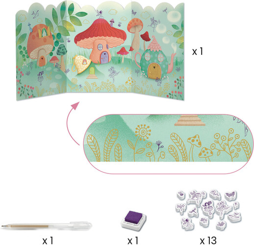 Djeco Coffret multi-activités - Fairy box 3070900093324