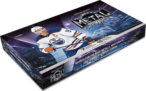 Upper Deck Upper Deck Skybox Metal Universe Hockey 23/24 Hobby Booster Box 053334476348