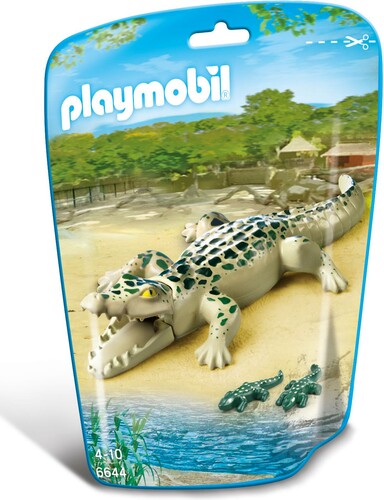 Playmobil Playmobil 6644 Alligator et ses petits en sac (juil 2016) 4008789066442