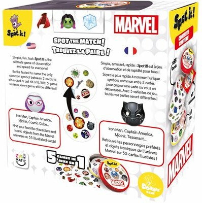 Zygomatic Spot it! / dobble (fr/en) marvel emojis 3558380112044