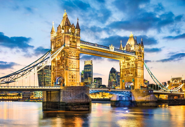 Clementoni Casse-tête 2000 pont de la tour au levé du soleil, Londres, Angleterre, Royaume-Uni 8005125325634