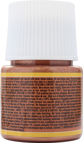 pébéo Peinture pour porcelaine 150 45ml cuivre rosé 57 3167860240575