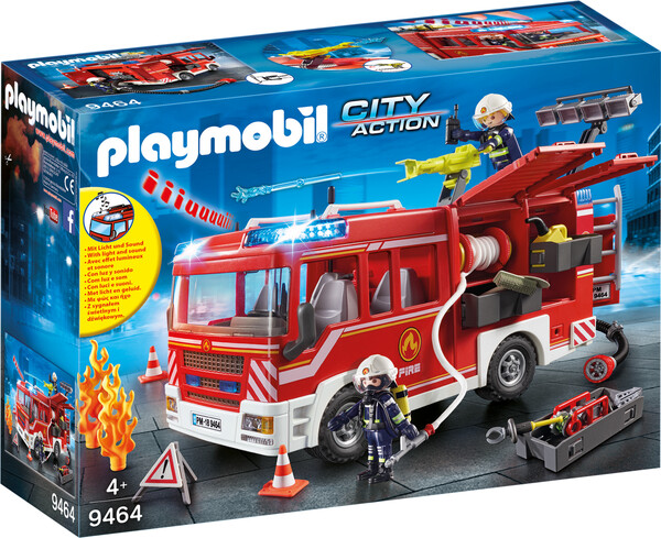 Playmobil Playmobil 9464 Fourgon d'intervention des pompiers 4008789094643