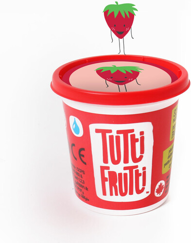Tutti Frutti Pâte à modeler 100g fraise (fr/en) 061404100048