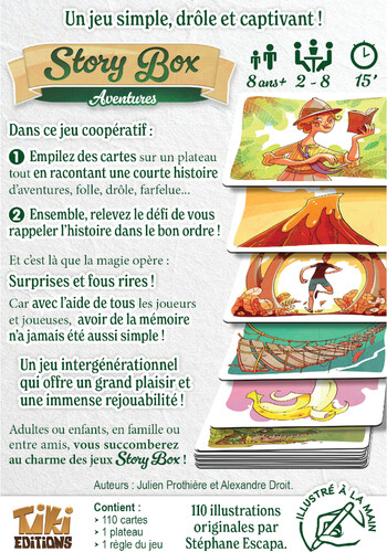 Tiki Editions Story Box (fr) Aventures 3760308480498
