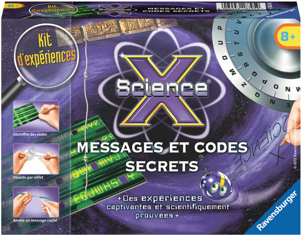 Ravensburger Science X messages et codes secrets (fr) 4005556187959