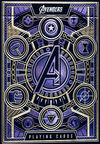 Bicycle Cartes à jouer Theory11 - Avengers 850016557193