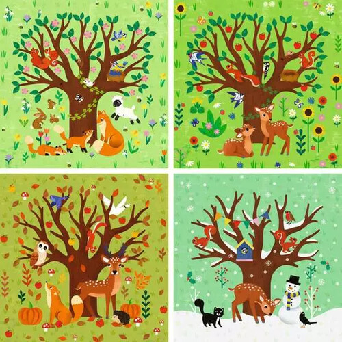 Ravensburger casse-tête Casse-tête 12-16-20-24 Up! 3 ans Quatre saisons 4005555040026
