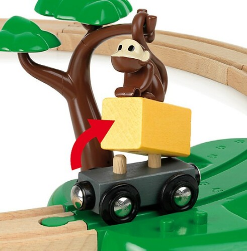 BRIO Brio Train en bois Circuit Safari 33720 7312350337204