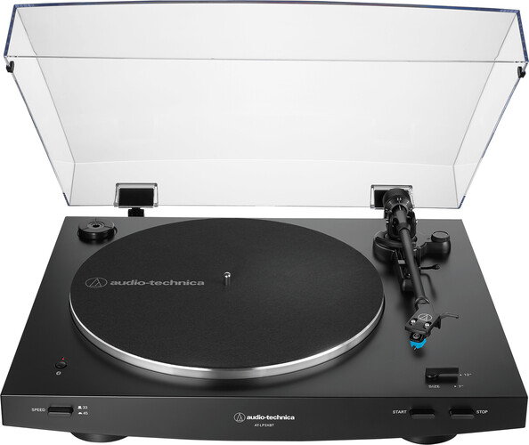 Audio Technica Table Tournante AT-LP3XBT Noir automatique Belt-drive (Bluetooth & Analog) 4961310156770