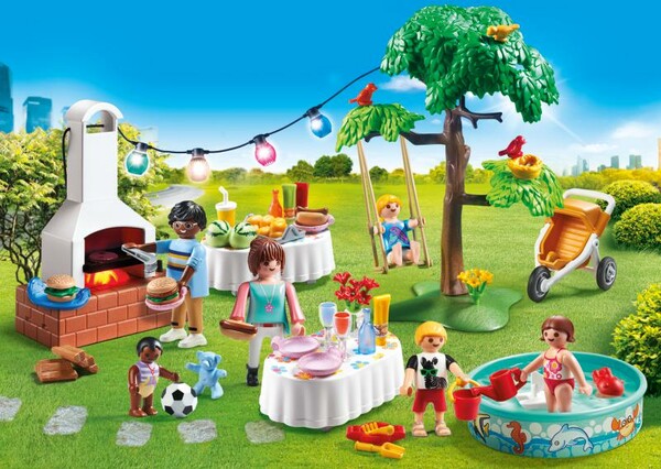 Playmobil Playmobil 9272 Famille et barbecue estival 4008789092724
