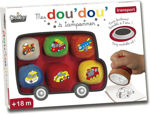 Créa Lign' Coffret Tampon Dou'dou' - Transport 3760119713129