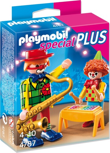Playmobil Playmobil 4787 Clowns musiciens (mars 2015) 4008789047878