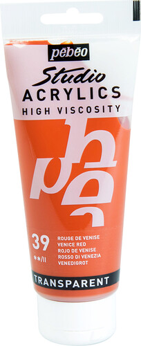 pébéo Acrylique Studio 100ml rouge de venise 39 3167868310393
