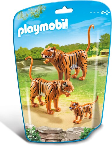 Playmobil Playmobil 6645 Famille de tigres en sac (juil 2016) 4008789066459