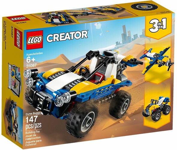 LEGO LEGO 31087 Creator Le buggy des dunes 673419302081