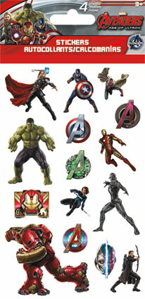 Trends International Autocollants réguliers Avengers 2 L'Ère d'Ultron, 4 pages (fr/en) 042692037964