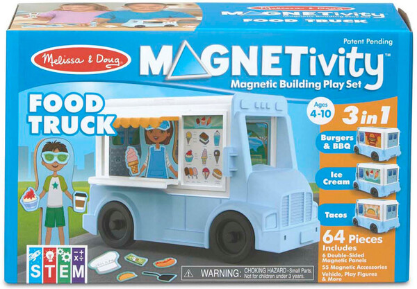 Melissa & Doug Magnetivity camion de cuisine de rue (Food Truck) (jeu magnétique) Melissa & Doug 30665 000772306652
