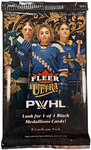 Upper Deck Upper Deck FLEER Ultra PWHL hockey 25/26 Hobby Booster (unit) 053334133067