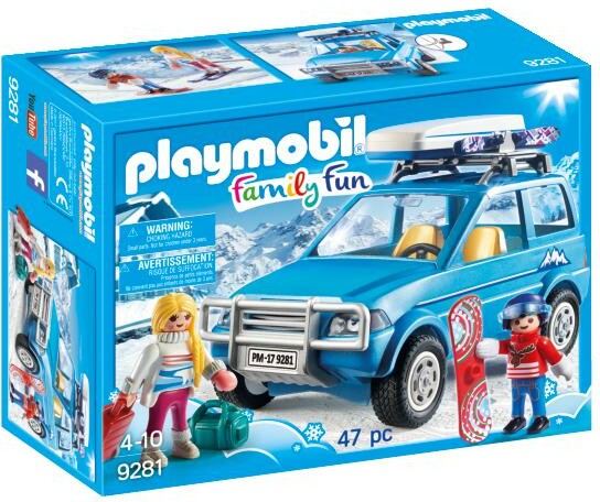 Playmobil Playmobil 9281 4x4 avec coffre de toit 4008789092816